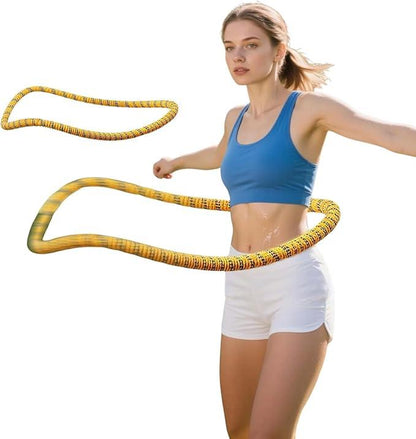 Multifunctional Hula Hoop Fitness Equipment Soft Spring Exercise Hoops Comfortable Design for Waist Protection Home Gym Kit Infinity Fitness