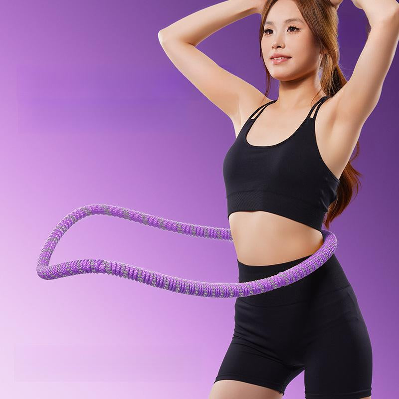 Multifunctional Hula Hoop Fitness Equipment Soft Spring Exercise Hoops Comfortable Design for Waist Protection Home Gym Kit Infinity Fitness