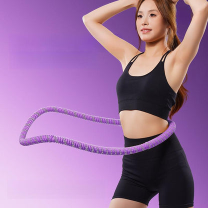Multifunctional Hula Hoop Fitness Equipment Soft Spring Exercise Hoops Comfortable Design for Waist Protection Home Gym Kit Infinity Fitness
