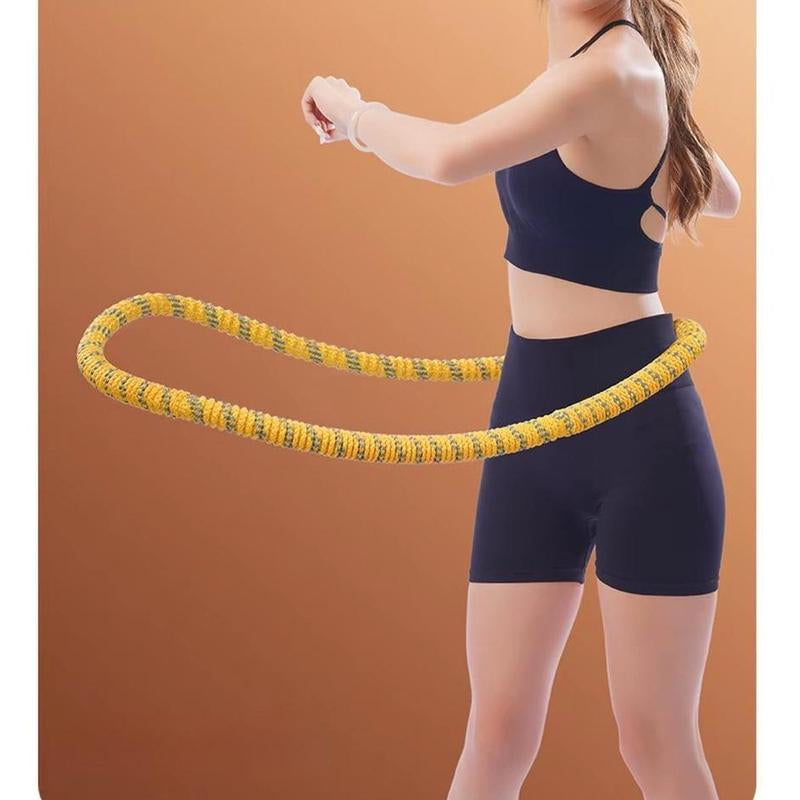 Multifunctional Hula Hoop Fitness Equipment Soft Spring Exercise Hoops Comfortable Design for Waist Protection Home Gym Kit Infinity Fitness