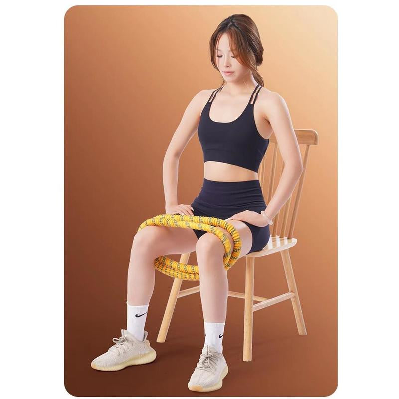 Multifunctional Hula Hoop Fitness Equipment Soft Spring Exercise Hoops Comfortable Design for Waist Protection Home Gym Kit Infinity Fitness